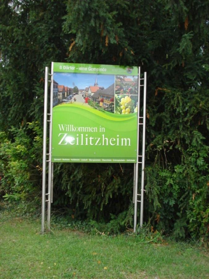 Ferienwohnung Tröppner Kolitzheim Exterior foto